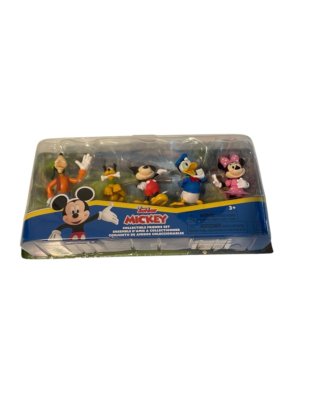 Disney Mickey & Friends Mini Figure Set - Red, Blue, Pink, Orange, Yellow